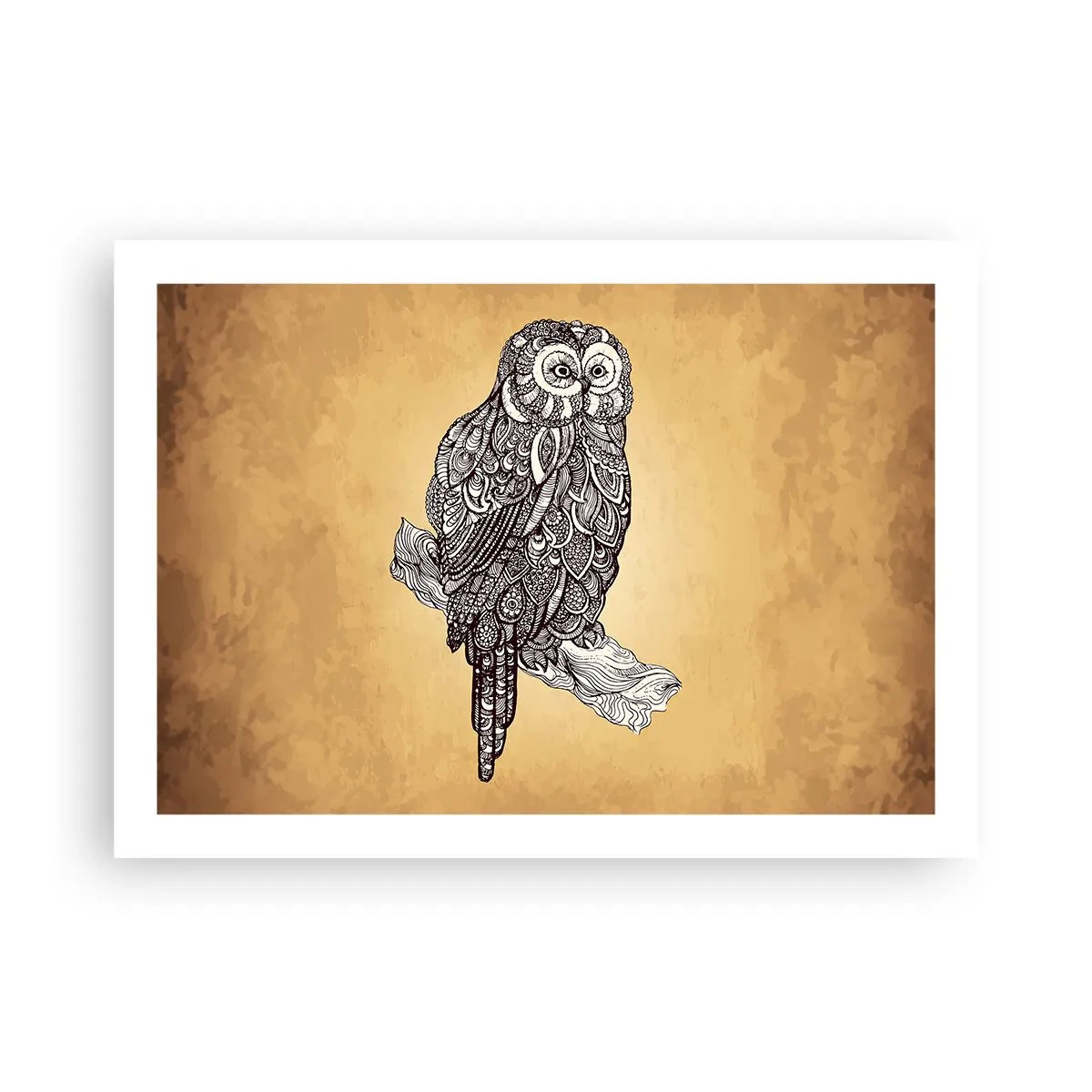 Affiche - Poster - Ornements complexes de sagesse - 70x50 cm