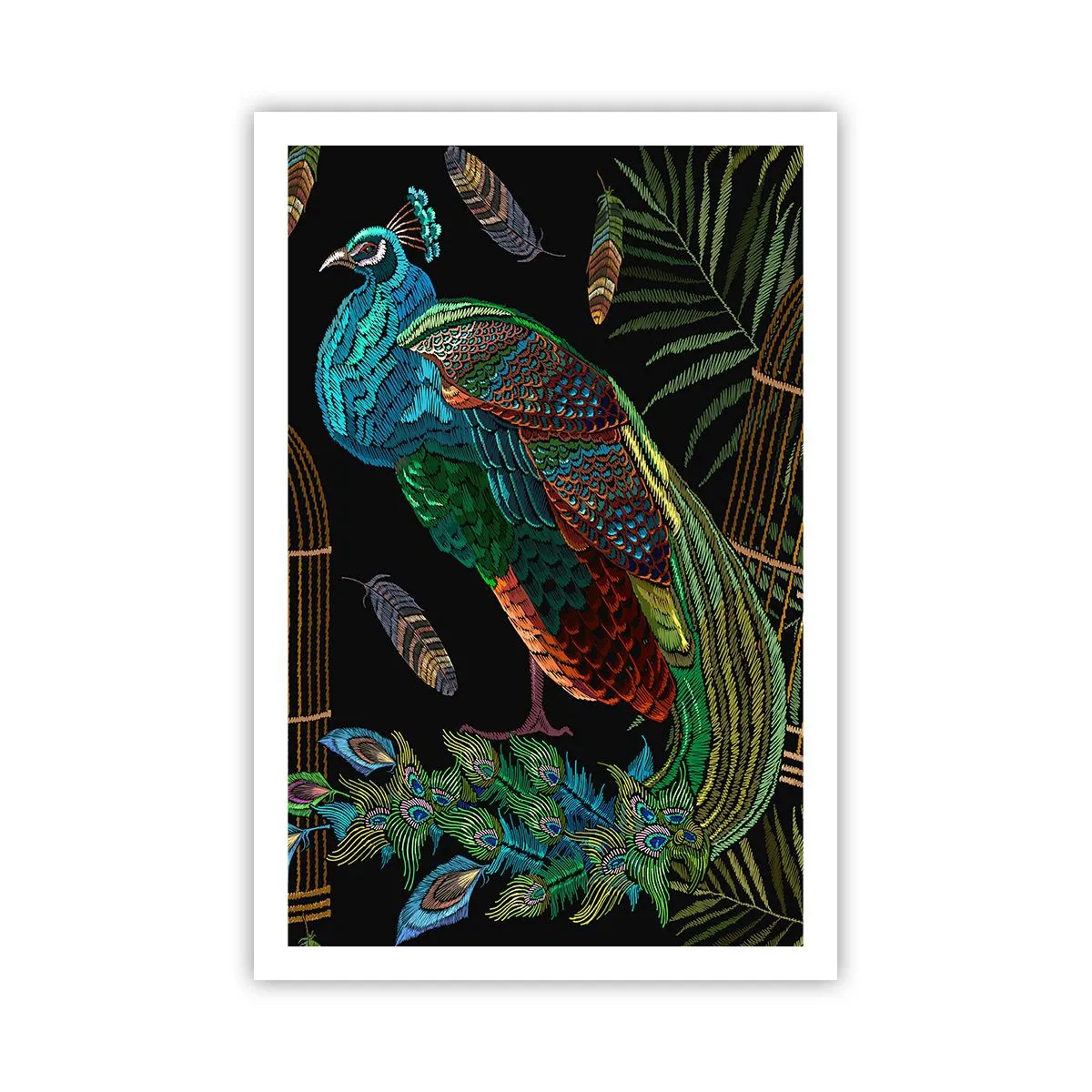 Affiche - Poster - En robes royales - 61x91 cm