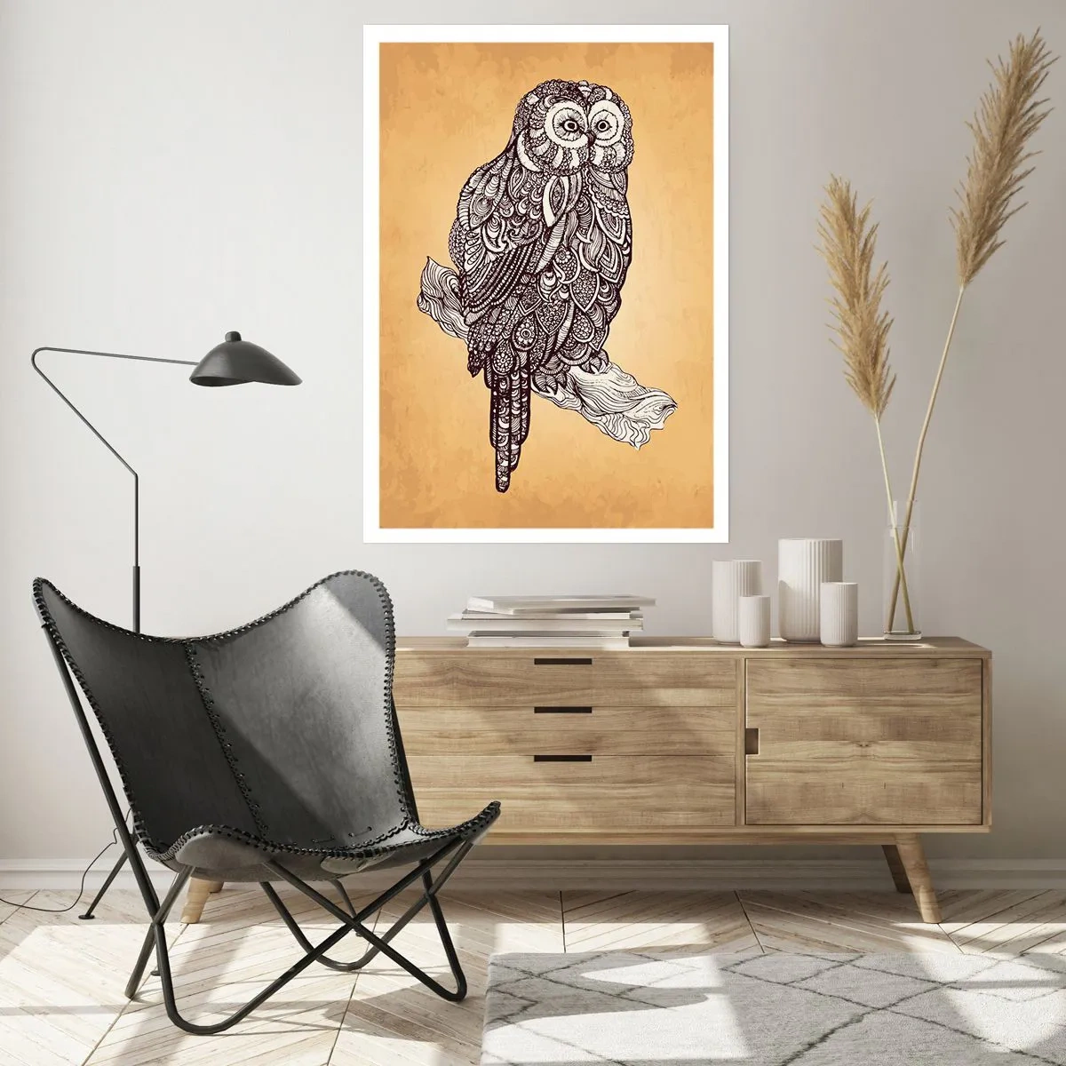 Affiche - Poster - Ornements complexes de sagesse - 40x50 cm