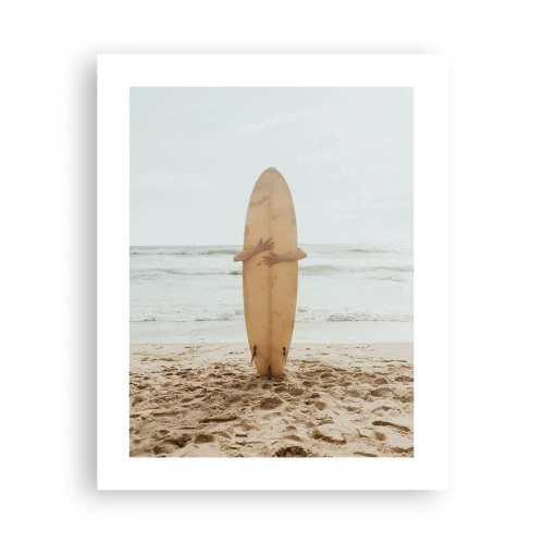Affiche - Poster - Pour l'amour des vagues - 40x50 cm