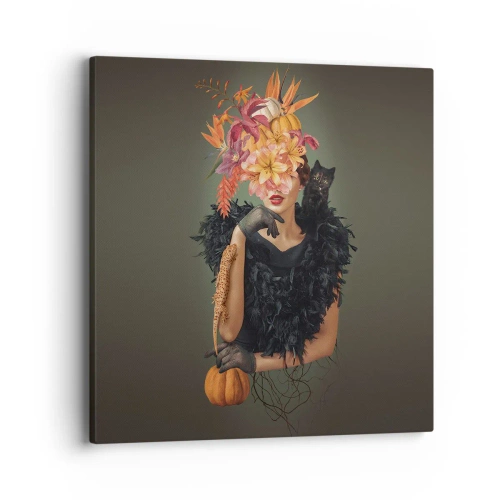 Impression sur toile - Image sur toile - Sort de sorcière - 40x40 cm