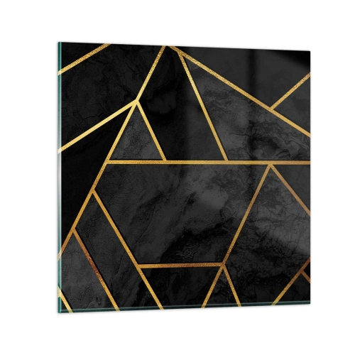 Impression sur verre - Image sur verre - Obscurité et éclat - 60x60 cm