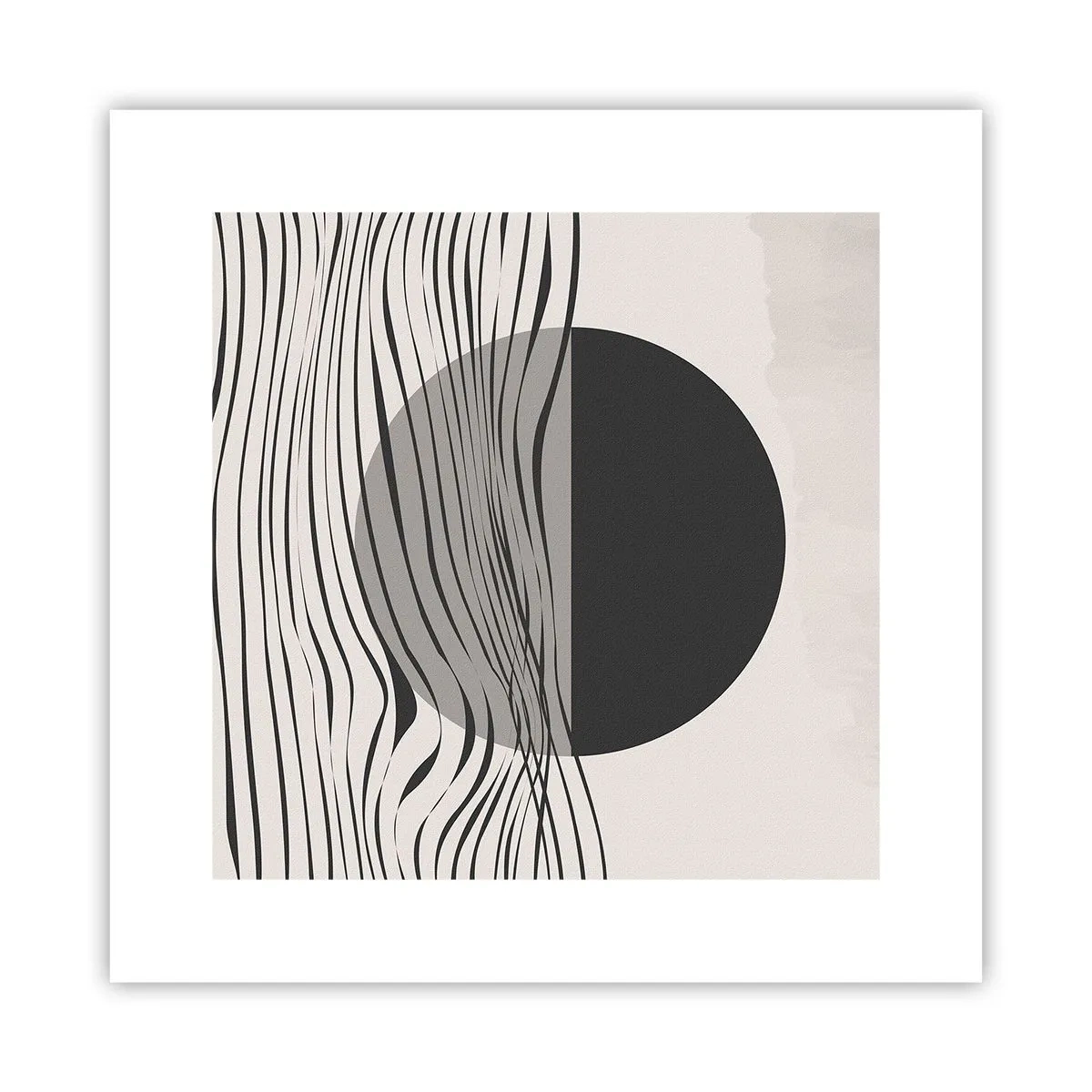 Affiche - Poster - Demi composition - 30x30 cm