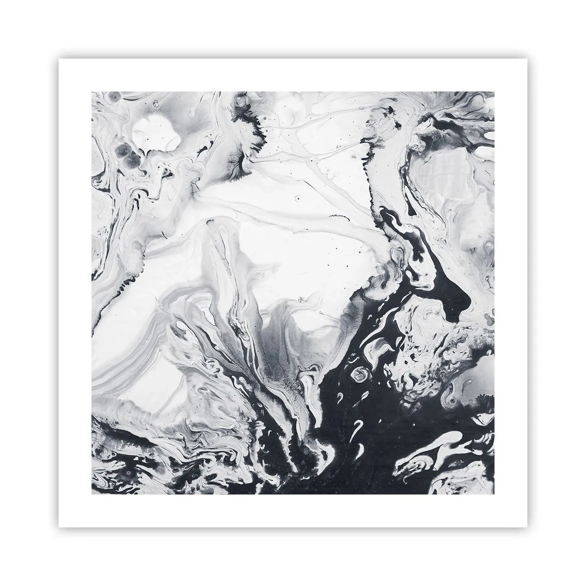 Affiche - Poster - Au centre de la Terre - 50x50 cm