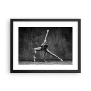 Affiche dans un cadre noir - Poster - Balance idéale - 40x30 cm