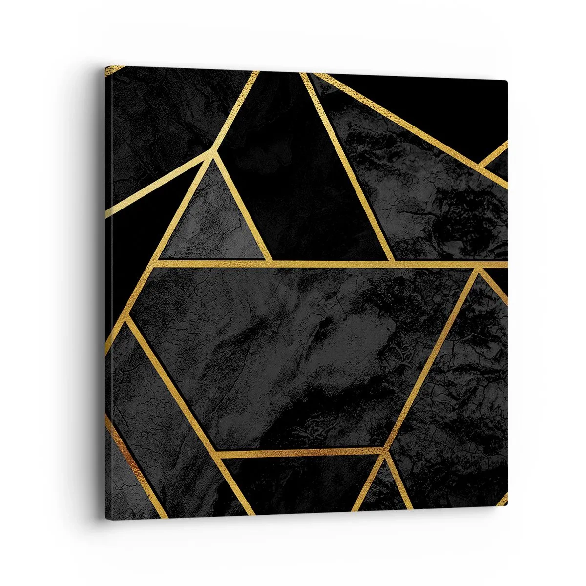 Impression sur toile - Image sur toile - Obscurité et éclat - 40x40 cm