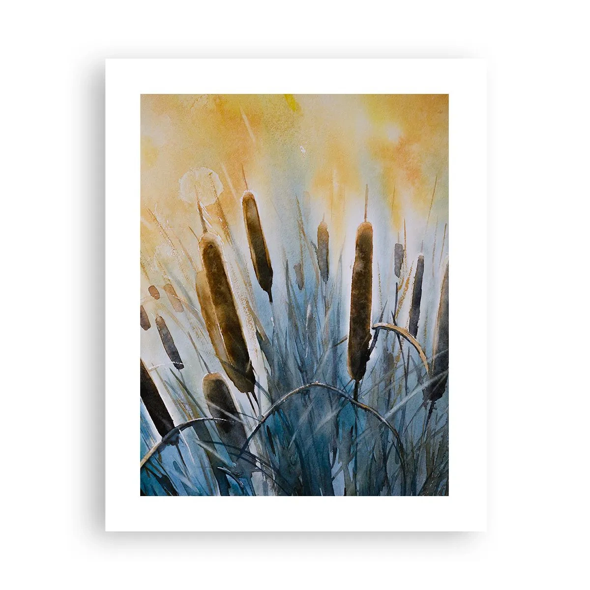 Affiche - Poster - Fraicheur de l'eau, chaleur du soleil - 40x50 cm