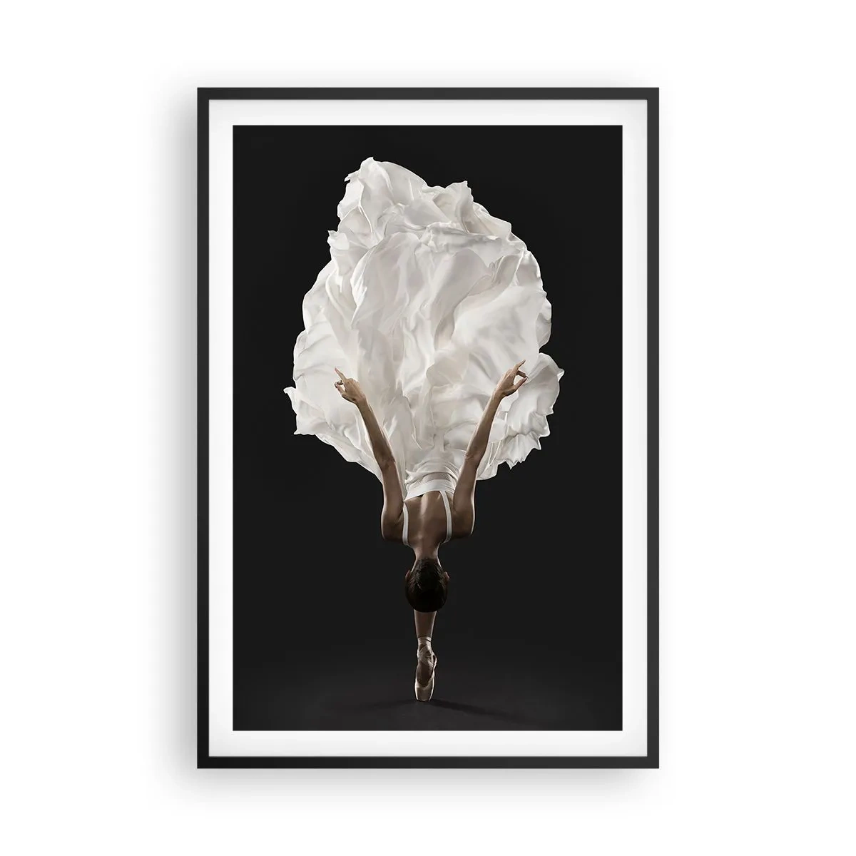 Affiche dans un cadre noir - Poster - Ceinture inhabituelle - 61x91 cm