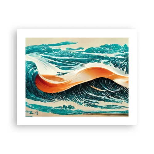 Affiche - Poster - Le rêve d'un surfeur - 50x40 cm