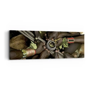 Impression sur toile - Image sur toile - Nous sommes ensemble - 90x30 cm