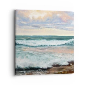 Impression sur toile - Image sur toile - Ici tu adouciras ton âme - 40x40 cm