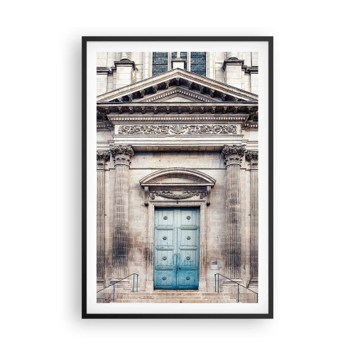 Affiche dans un cadre noir - Poster - La porte d'entrée vers le monde de l'esprit - 61x91 cm