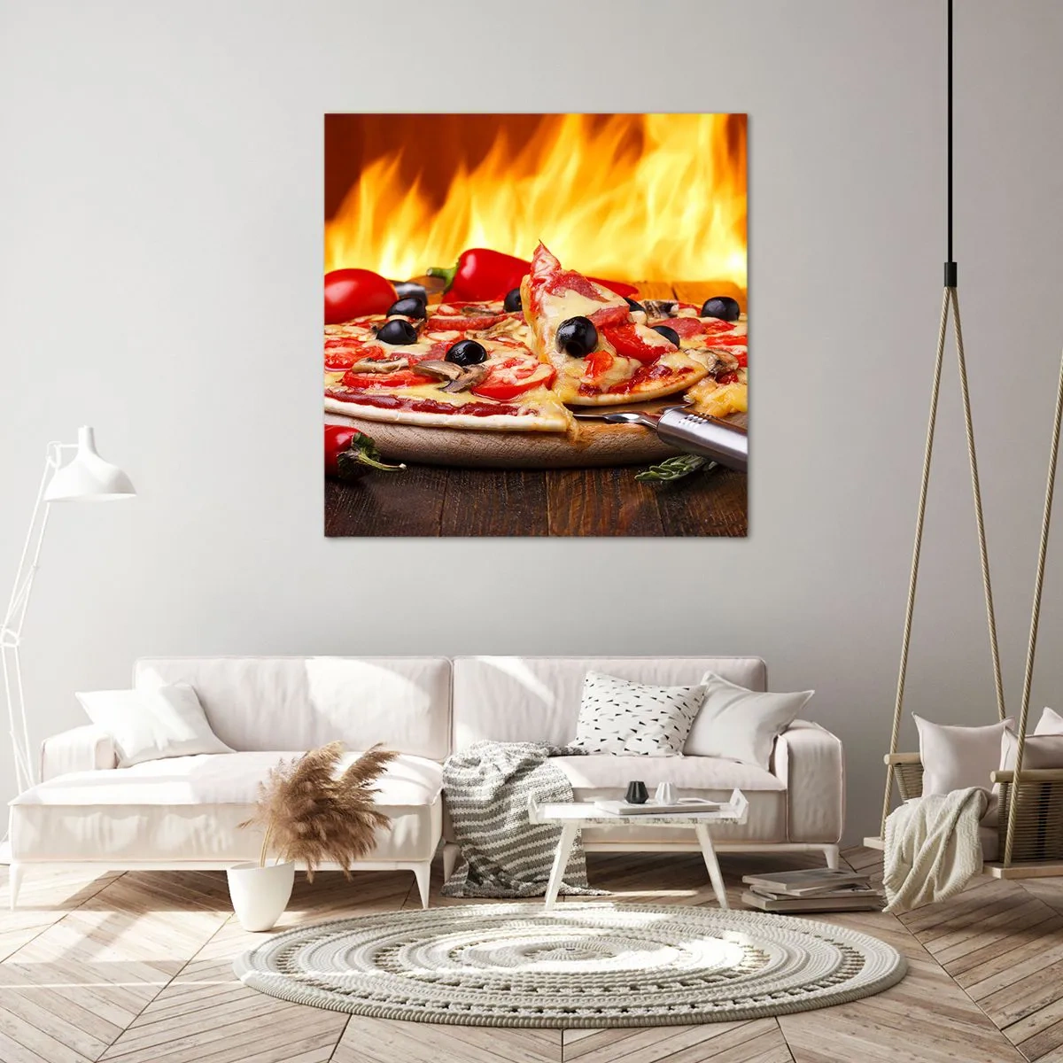 Impression sur toile - Image sur toile - From Italy with love - 70x70 cm