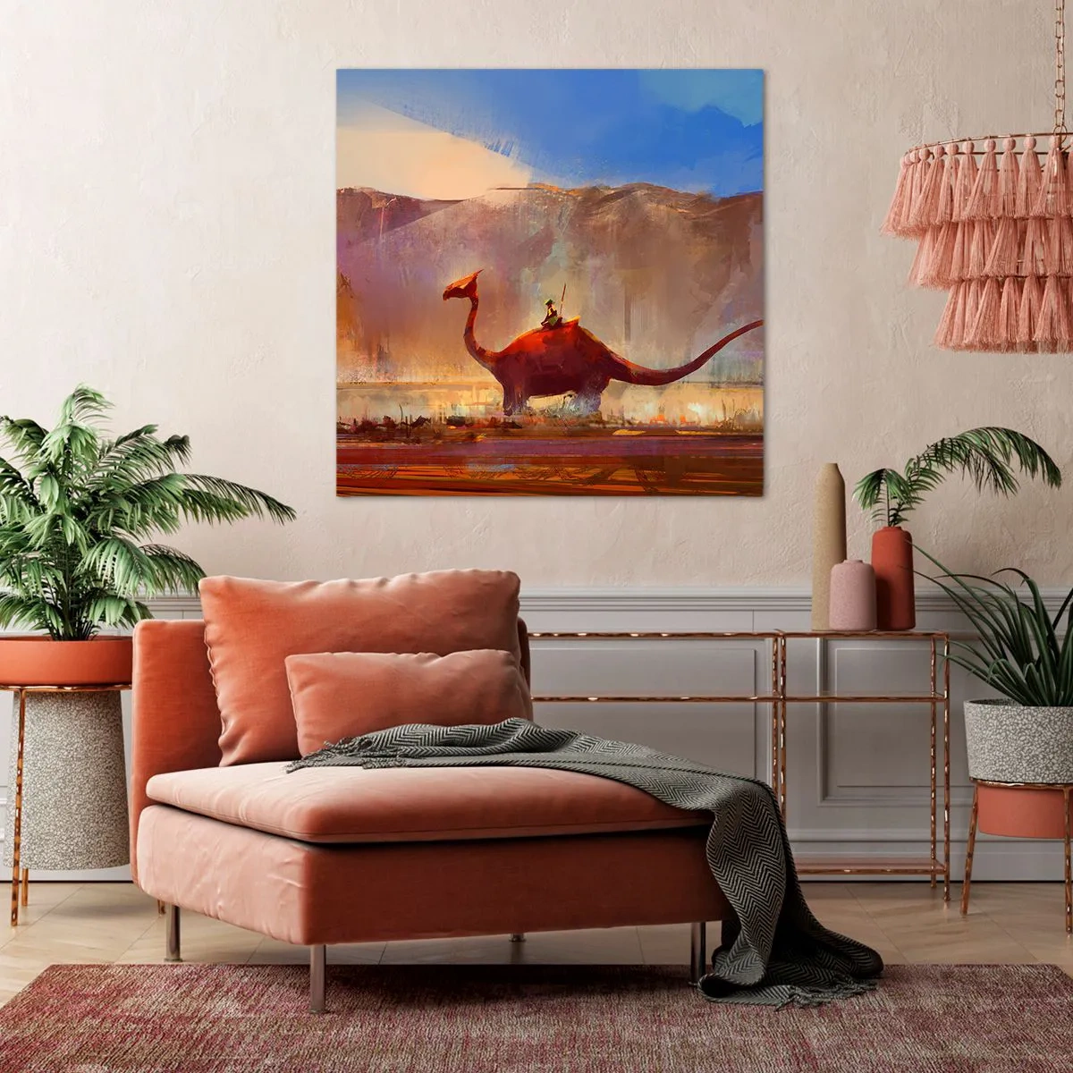 Impression sur toile - Image sur toile - S'ils n'avaient pas disparu - 60x60 cm