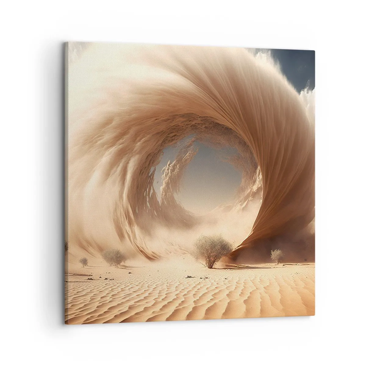 Impression sur toile - Image sur toile - Portail ouvert - 50x50 cm