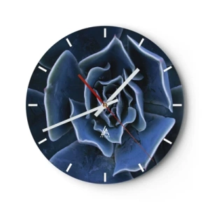 Horloge murale - Pendule murale - Fleur du désert - 40x40 cm