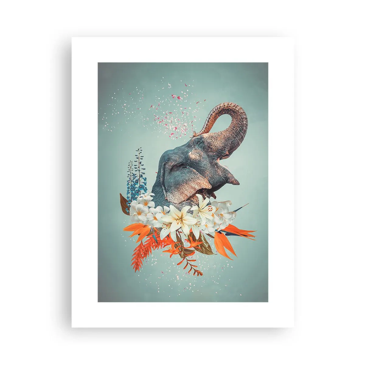 Affiche - Poster - Un rugissement de joie - 30x40 cm