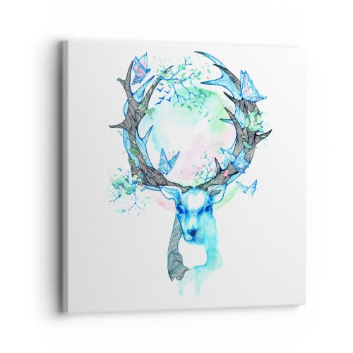 Impression sur toile - Image sur toile - La force et la délicatesse de la nature - 30x30 cm