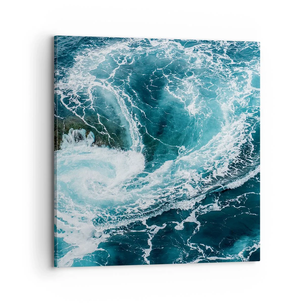 Impression sur toile - Image sur toile - La porte vers le centre de la Terre - 70x70 cm