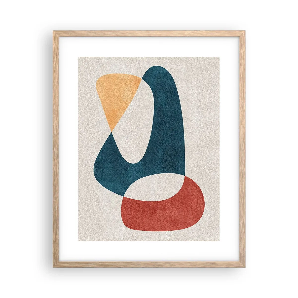 Affiche dans un chêne clair - Poster - Influences et métamorphoses - 40x50 cm