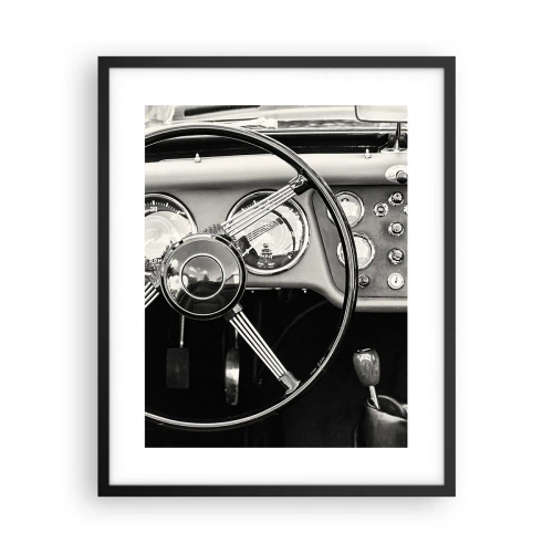Affiche dans un cadre noir - Poster - Rêve de collectionneur - 40x50 cm