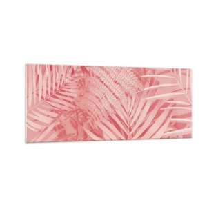Impression sur verre - Image sur verre - Concept de rose - 100x40 cm