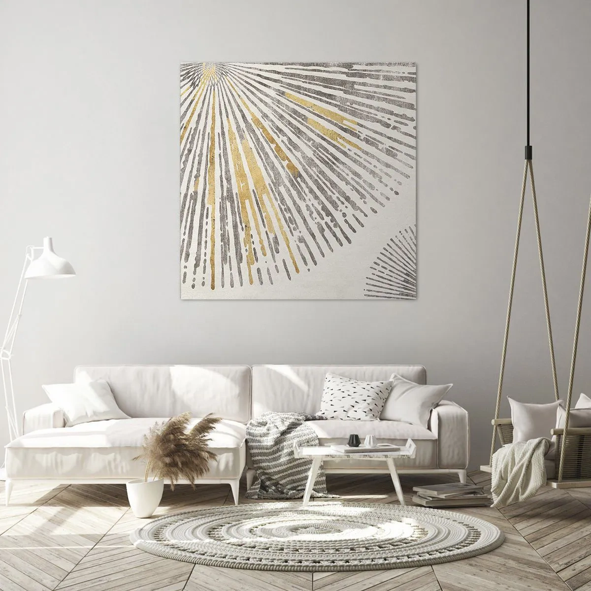 Impression sur toile - Image sur toile - La beauté du rayon - 60x60 cm