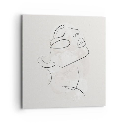 Impression sur toile - Image sur toile - L'esquisse d'un rêve - 70x70 cm