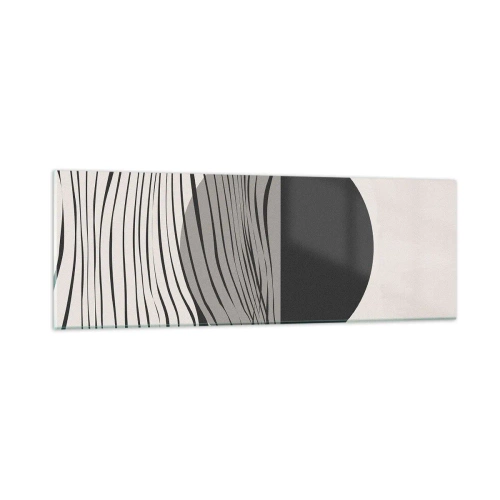 Impression sur verre - Image sur verre - Demi composition - 90x30 cm