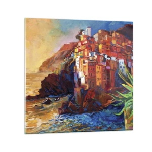 Impression sur verre - Image sur verre - Climats italien - 30x30 cm