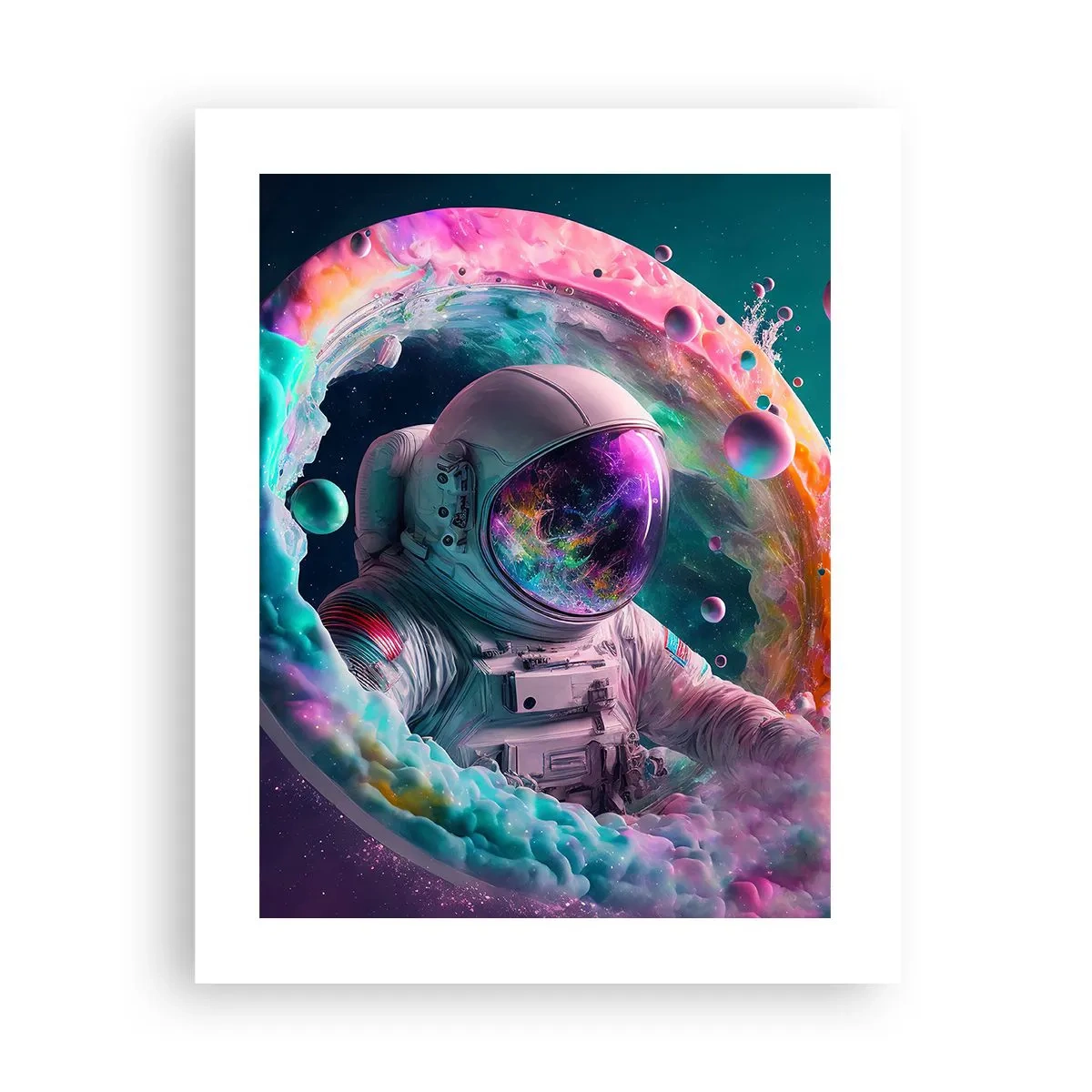 Affiche - Poster - porte des étoiles - 40x50 cm