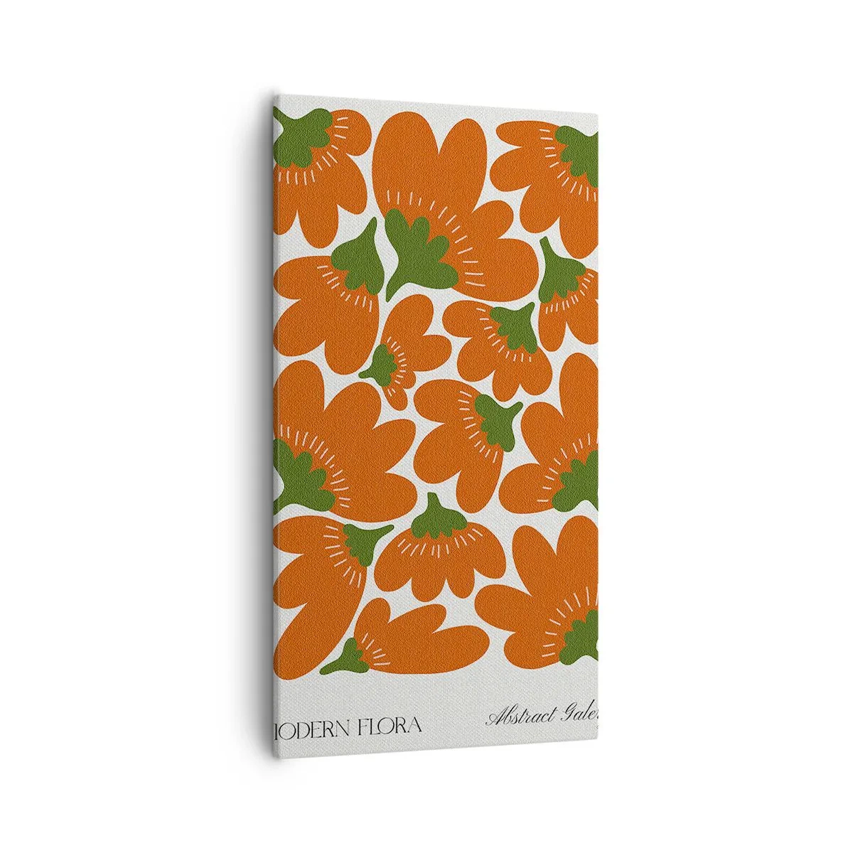 Impression sur toile - Image sur toile - La vie des fleurs - 55x100 cm