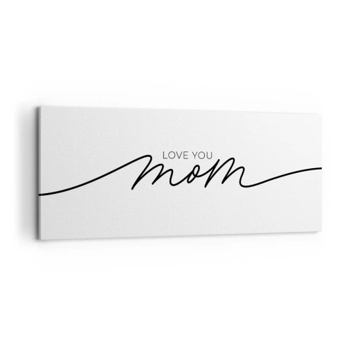 Impression sur toile - Image sur toile - Grand chamboulement - 100x40 cm