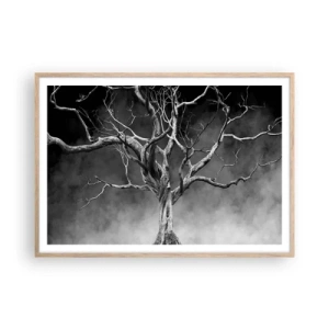 Affiche dans un chêne clair - Poster - Primordial et sacré - 100x70 cm