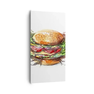 Impression sur toile - Image sur toile - Tentation chaude - 65x120 cm