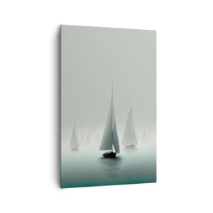 Impression sur toile - Image sur toile - Fait de brouillard - 80x120 cm