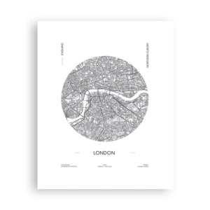Affiche - Poster - Anatomie de Londres - 40x50 cm