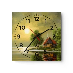 Horloge murale - Pendule murale - Beau, comme une image - 40x40 cm