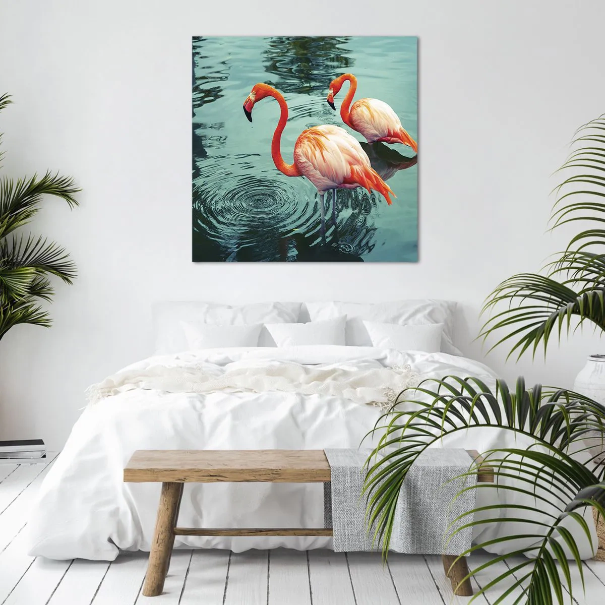 Impression sur toile - Image sur toile - Nous sommes à la mode maintenant - 60x60 cm