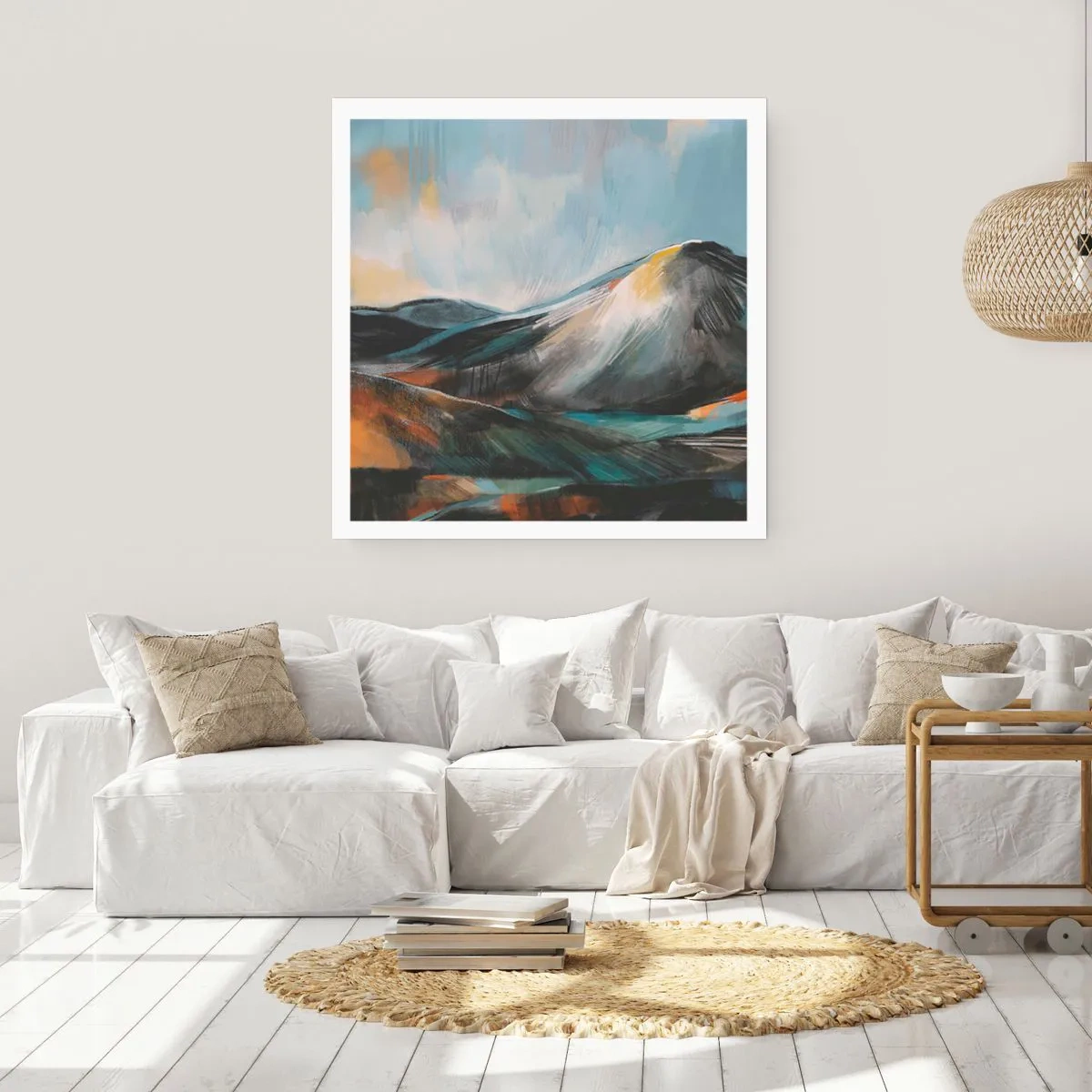 Affiche - Poster - Brut et beau - 30x30 cm