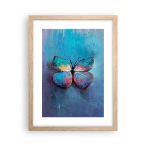 Affiche dans un chêne clair - Poster - Dans toute sa splendeur - 30x40 cm