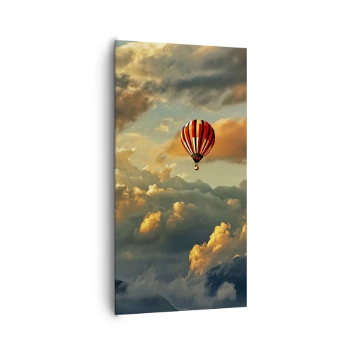 Impression sur toile - Image sur toile - Je vole parce que je veux - 65x120 cm