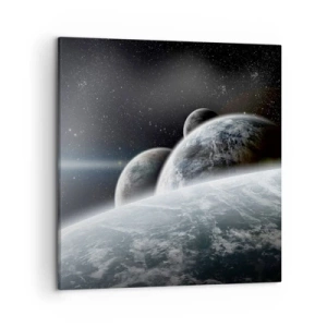 Impression sur toile - Image sur toile - Musique cosmique des sphères - 50x50 cm