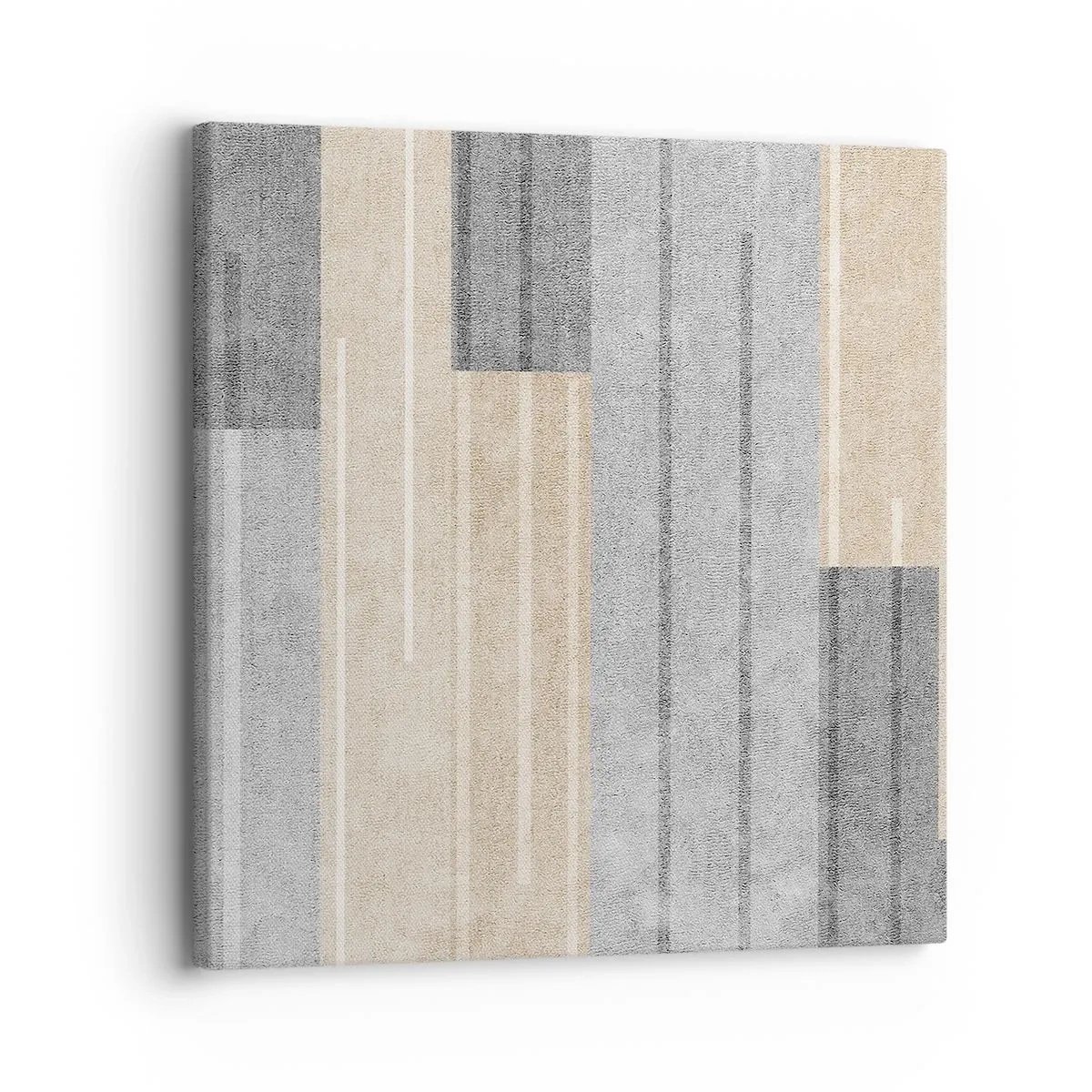 Impression sur toile - Image sur toile - Composition : se tenir droit - 30x30 cm