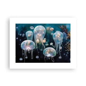 Affiche - Poster - Ballon sous-marin - 40x30 cm