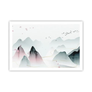 Affiche - Poster - Au-delà des sommets - 91x61 cm