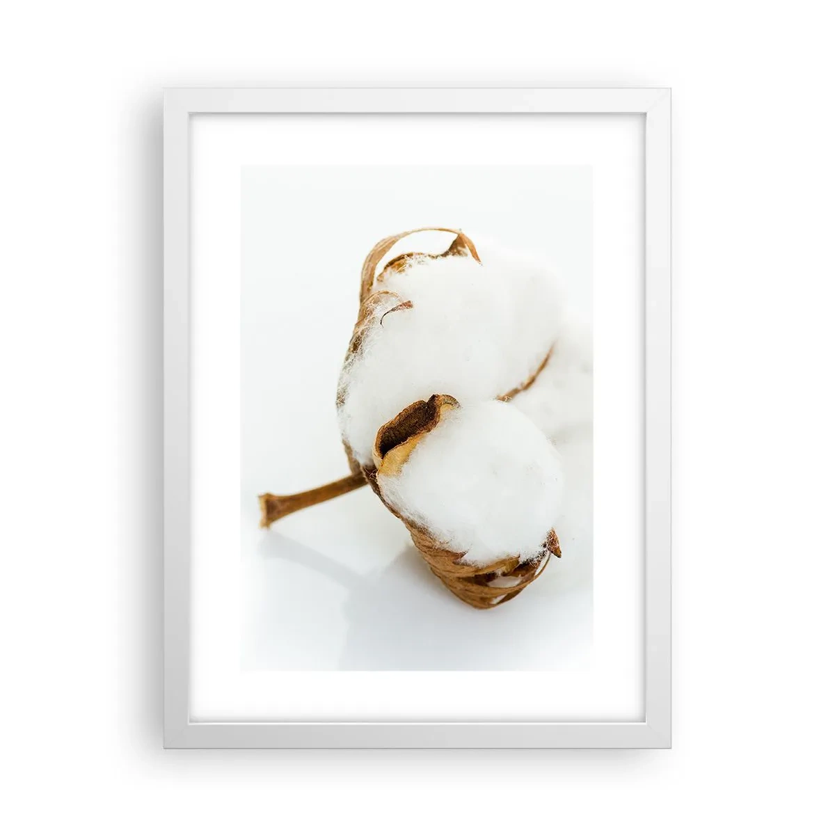 Affiche dans un cadre blanc - Poster - Doux par nature - 30x40 cm