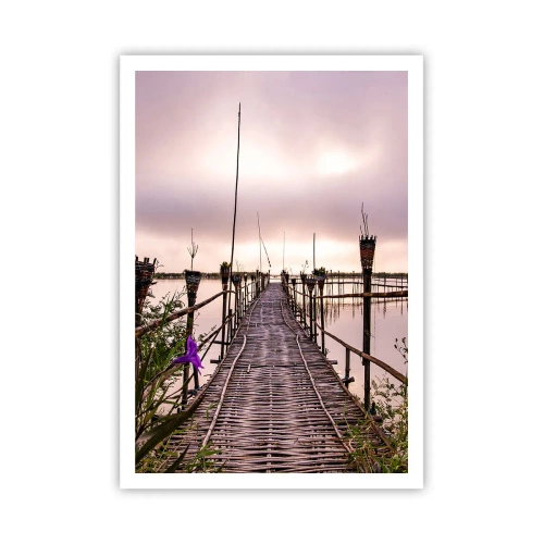 Affiche - Poster - Le silence et le calme d'Asie - 70x100 cm