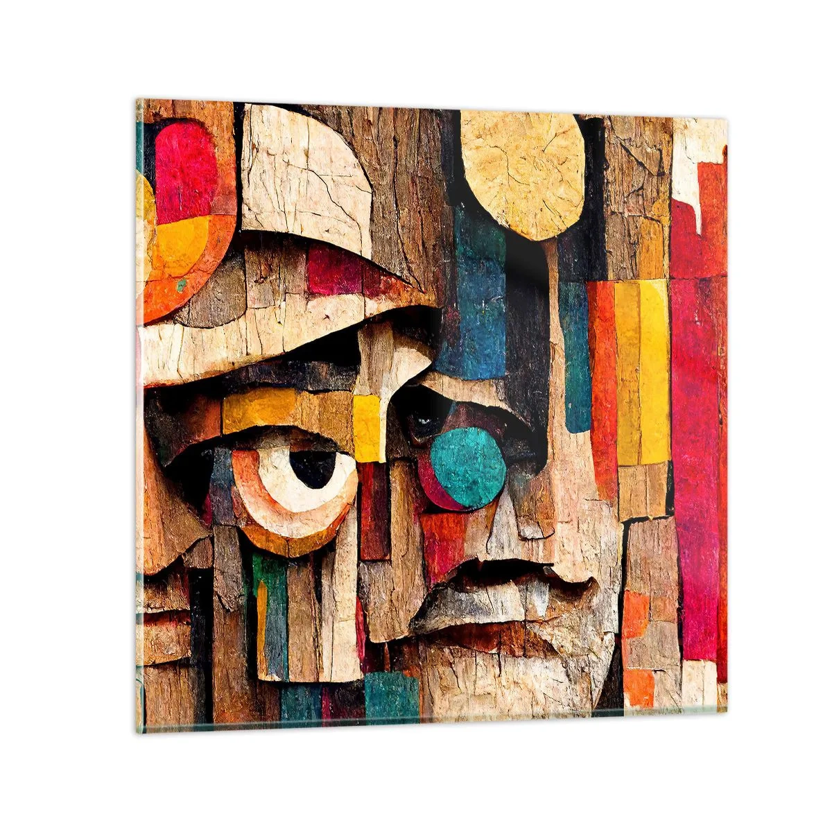 Impression sur verre - Image sur verre - Je te vois… - 30x30 cm