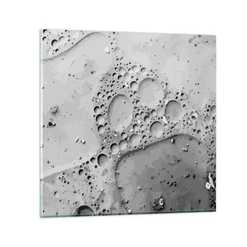 Impression sur verre - Image sur verre - Sentier de mousse - 30x30 cm
